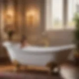 Exquisite Elegance Doll Bathtub