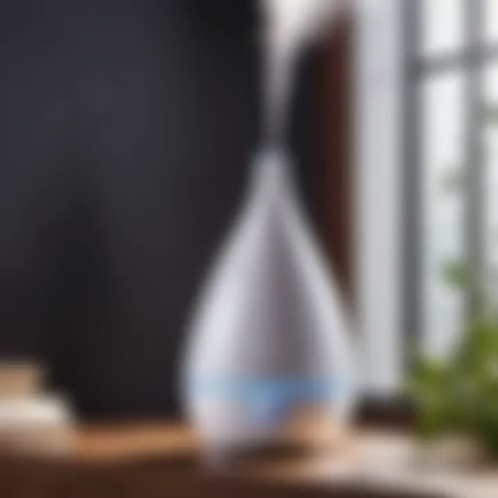 Essential oil compatible filterless humidifier for bedroom