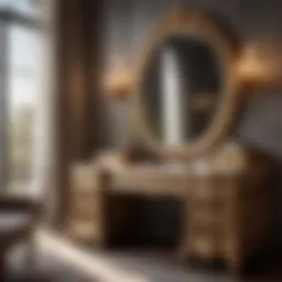 Elegant Vanity with Intricate Details