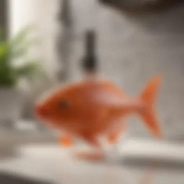 Quirky Yet Sophisticated Design Fish-Shaped Soap Dispenser
