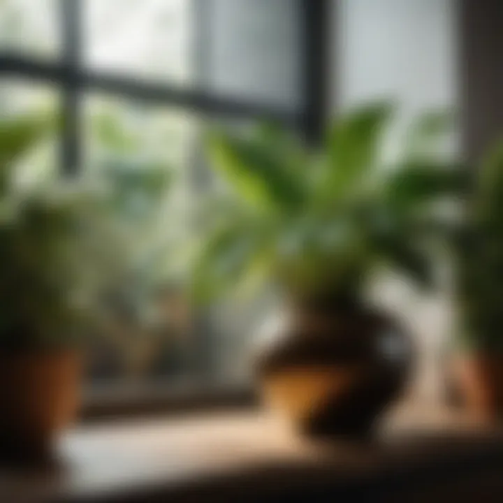 Healthy Plant Environment Flourishing Indoor Oasis