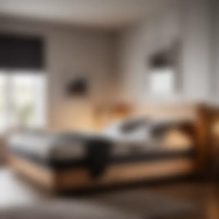 Fold Away Bed with Mattress - Space Optimization