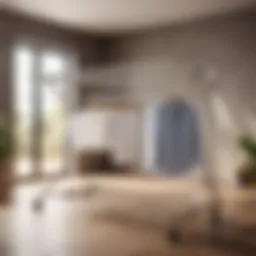Innovative laundry drying rack design