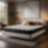 Elegant Fold-Up Mattress in Modern Setting