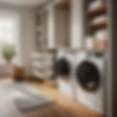 Space-Saving Innovations for Small Areas Creative storage solutions using folded laundry organizers in a small space