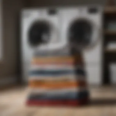 Folded Laundry Stack