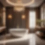 Luxurious Spa Ambiance with 60 x 36 Freestanding Bathtub Elegant 60 x 36 freestanding bathtub in a spa-like setting