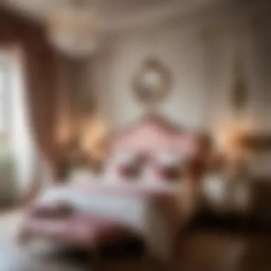 French Bedroom Decor with Floral Accents