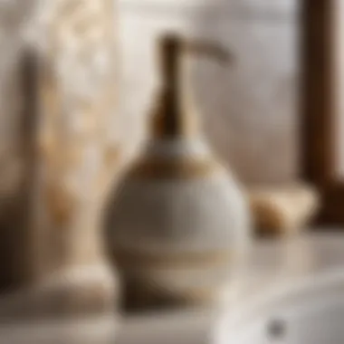 Sophisticated Ceramic Soap Dispenser with French Flair French Country Ceramic Soap Dispenser