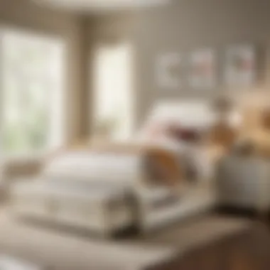 Stylish Decor with Full Size Bed and Trundle