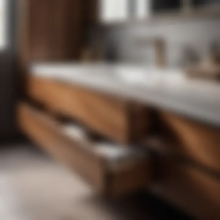 Seamless Functionality Functional bathroom cabinet drawers with seamless installation