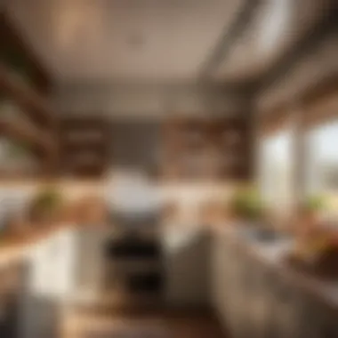 Functional Kitchen Space in Mobile Home