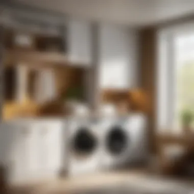 Optimizing Functionality with Creative Options Functional Laundry Area with Creative Hanging Options