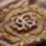 Garment Label with Fabric Care Symbols