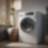 Modern Aesthetics of GE Smart Laundry Washer Sleek design of the GE Smart Laundry Washer showcasing its modern aesthetics