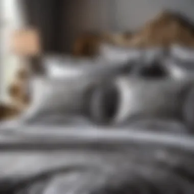 Glamorous Silver Bedding Set