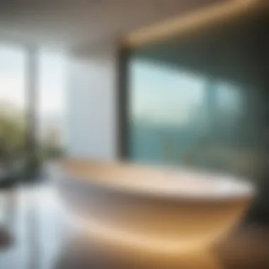 Contemporary Glass Bathtub Stall Installation Modern Glass Bathtub Stall