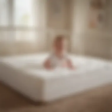 Comfort and Value of Graco Foam Crib Mattress Graco foam crib mattress in a nursery setting, emphasizing comfort.