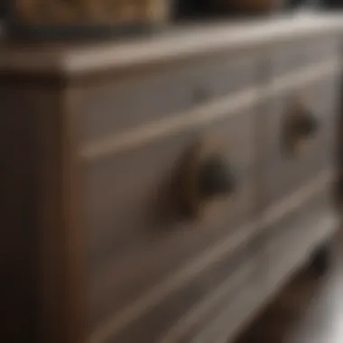 Material Quality of Grayson Bedroom Set Close-up of high-quality materials used in the Grayson Bedroom Set.