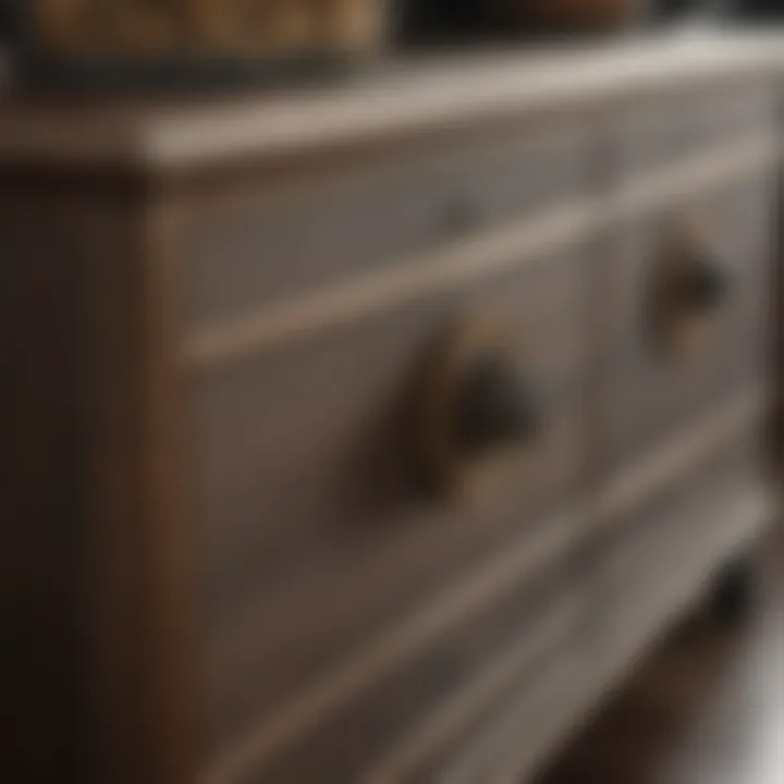 Material Quality of Grayson Bedroom Set Close-up of high-quality materials used in the Grayson Bedroom Set.