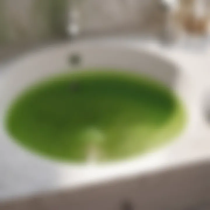 Green Drain Solution Green Cleaning Solution for Drain Maintenance