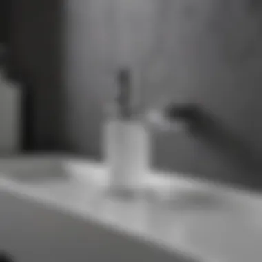 Sleek GROHE soap dispenser showcasing innovative design