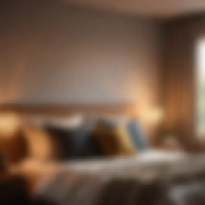 Warm Lighting in Guest Room Decor
