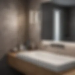Modern bathroom fixtures