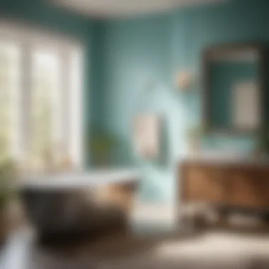 Harmonious Hues Bathroom Paint Selection
