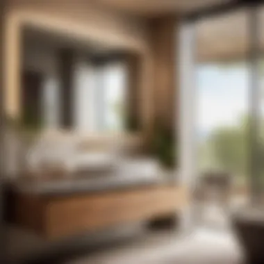 Harmony of Nature and Functionality in Bathroom Vanity