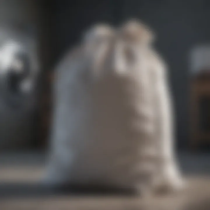 High-capacity laundry bag with innovative design