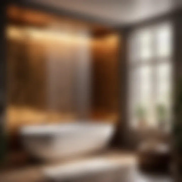 High-End Shower and Bathtub Materials