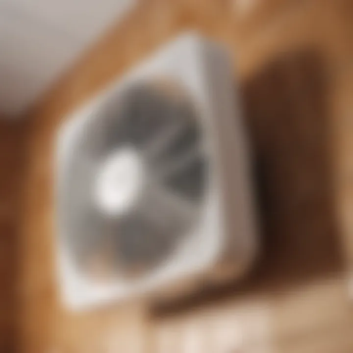 Optimal Bathroom Fan Performance High-performance bathroom fan for humidity control