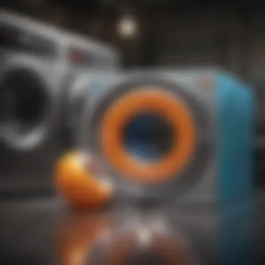 Innovative Detergent Pod Technology High-quality laundry detergent pods in a modern setting