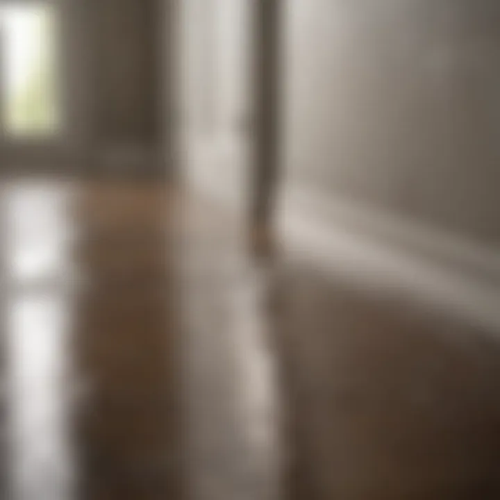 High-quality waterproof baseboard resisting moisture and mold