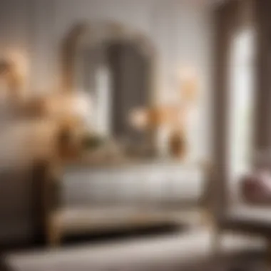 Timeless Sophistication: Hollywood Glam Dresser Sleek Hollywood Glam Dresser