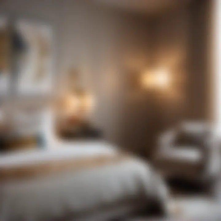 Elegant Decor Accents Elegant Decor Accents in Hotel-Style Bedroom