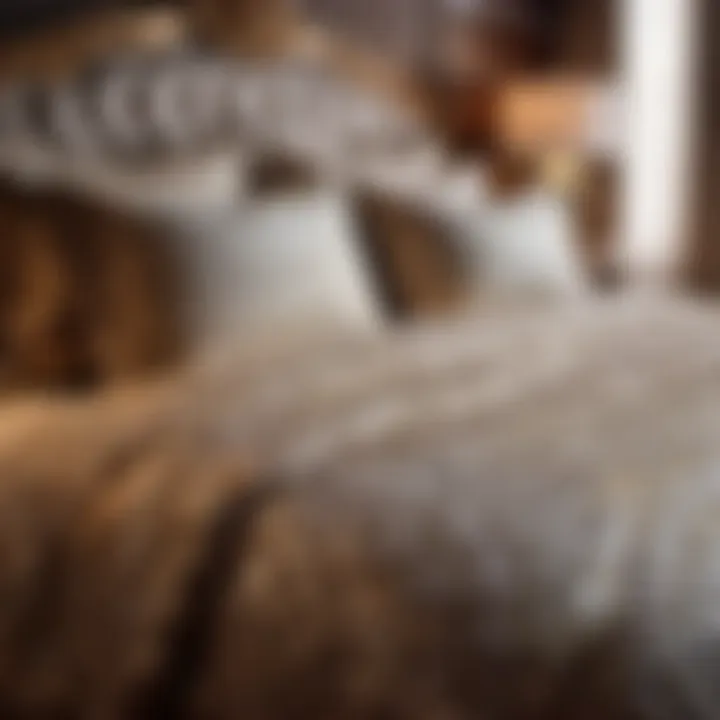 Exquisite Bedding with Intricate Patterns Luxurious Bedding with Intricate Patterns