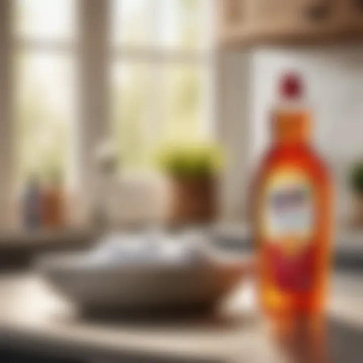 Household Applications of Vinegar and Detergent