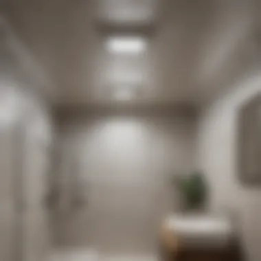 Spotless Bathroom Ceiling Achieved Mold-Free Bathroom Ceiling After Cleaning