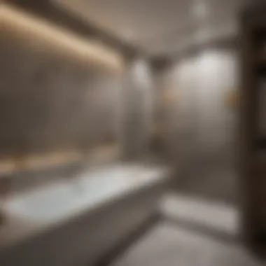 Framing Design Layout for Bathtub Shower Combo Detailed layout of a bathtub shower combo framing design