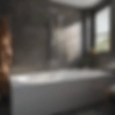 Before and after bathtub shower combo