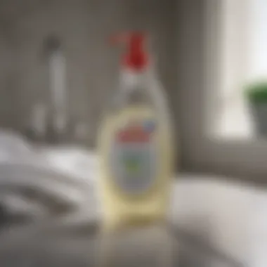 Hypoallergenic detergent bottle