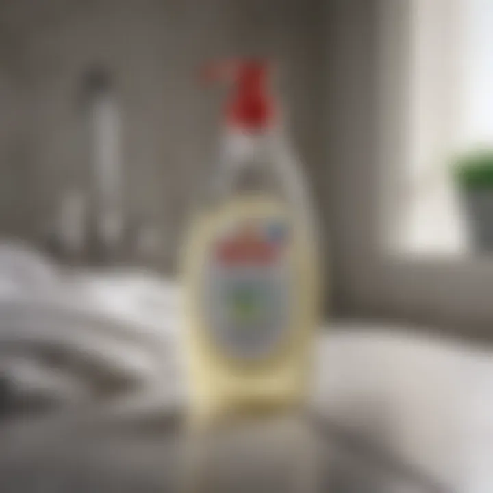 Hypoallergenic detergent bottle