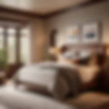 Warmth and Comfort Fusion Cozy Bedroom Atmosphere with Wood Trim