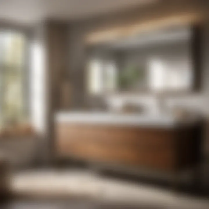 Perfecting Vanity Size Selection Selection of ideal vanity size for bathroom design