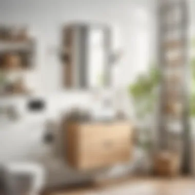 Chic Bathroom Storage Solutions from IKEA