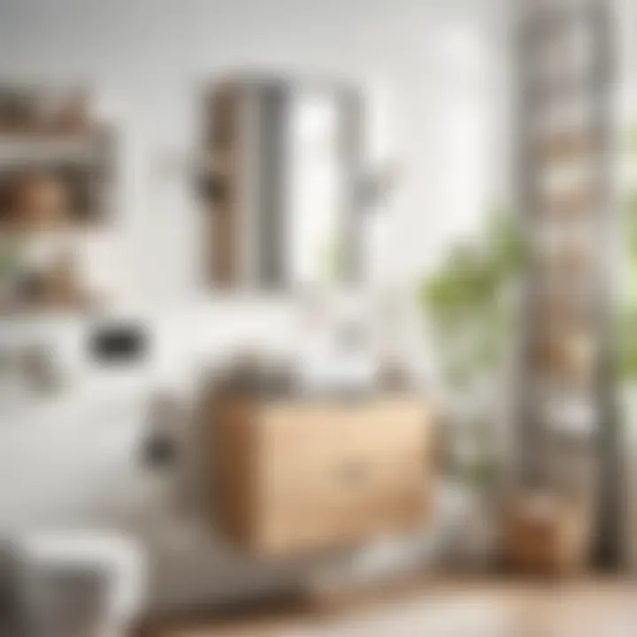 Chic Bathroom Storage Solutions from IKEA