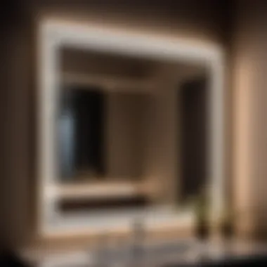 Customizable LED Mirror for Personalized Bedroom Decor