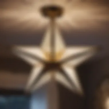 Elegant Constellation Star Light Fixture